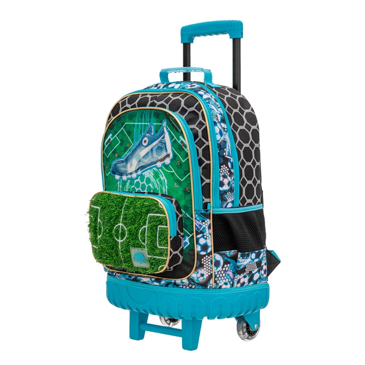 Mochila Escolar Filgo 2026 3D 18" Futbal Argentina Con Carro Art.MO26-T3D-010